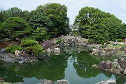 Park near Nijo-castle